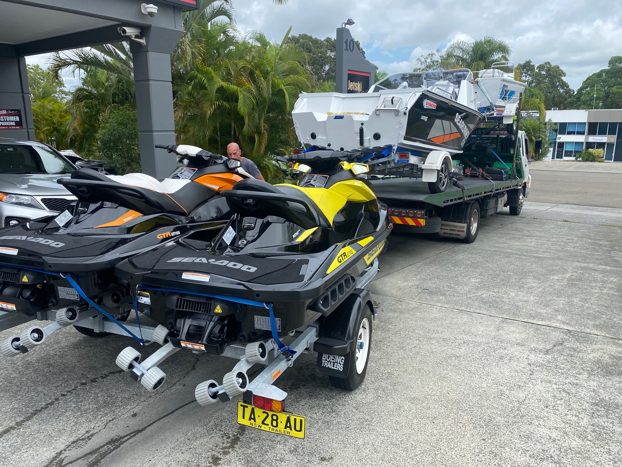 Jet Ski Trailer Hire
