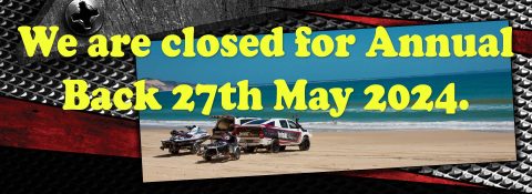 We are closed for Annual Leave - Back 27th May 2024, Thank you.